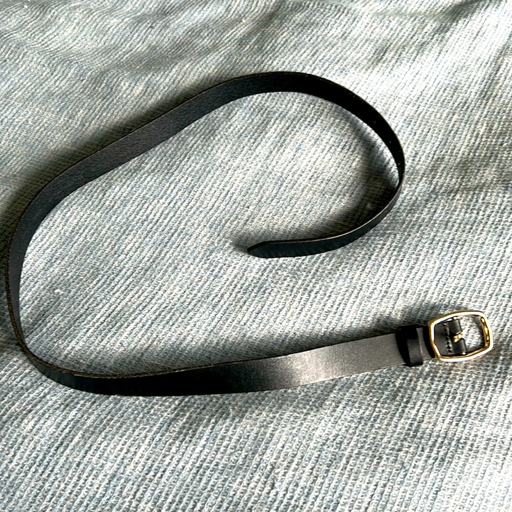Women’s Black Ann Taylor Belt, Size M